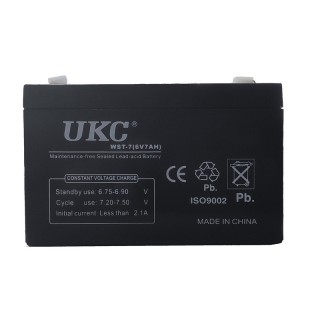 Батерия UKC 6V 7Ah WST-7